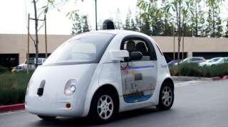 Une voiture autonome de Google