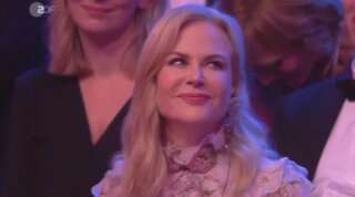 Nicole Kidman lors de la cérémonie des Golden Camera Film & Tv Awards à Hambourg.