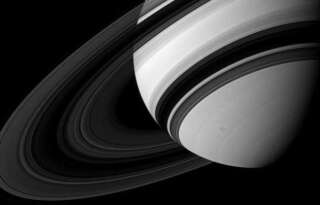 Les anneaux de Saturne capturés par la sonde Cassini de la Nasa