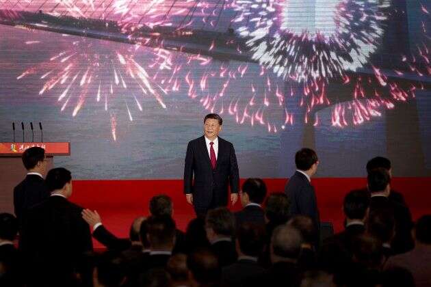 Le président chinois Xi Jinping ce mardi 23 octobre.