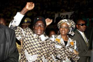 Grace et Robert Mugabe, le 11 septembre 2009.