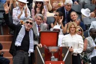 Le musicien britannique Roger Waters et la comédienne Léa Sedoux