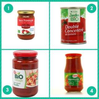 Voici les meilleures sauces tomates préparées selon 60 millions de consommateurs.