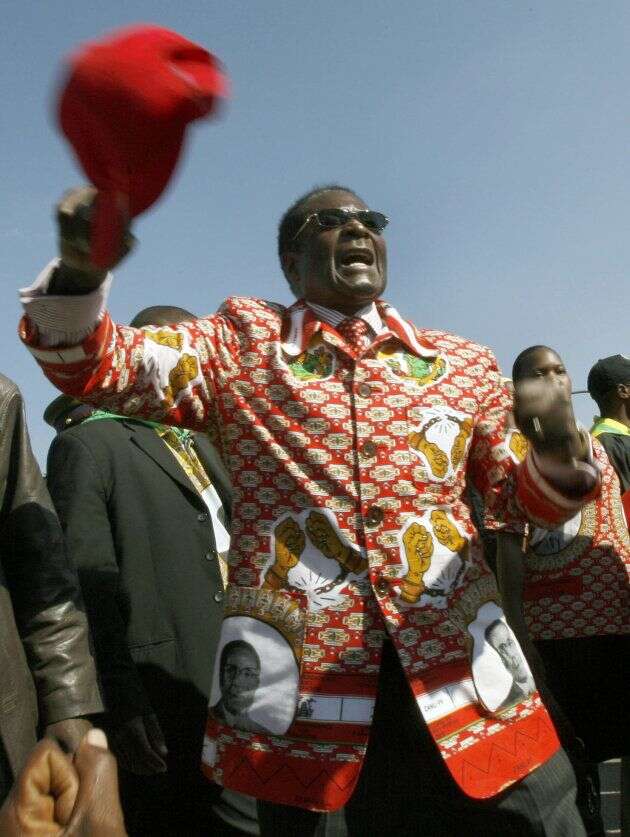 Robert Mugabe, à la veille de sa troisième réélection, le 26 juin 2008.
