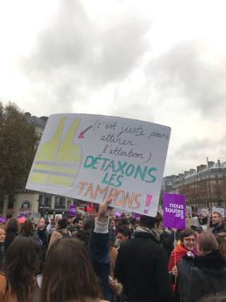 À la marche contre les violences sexuelles et sexistes, ces manifestants ont rivalisé d'imagination