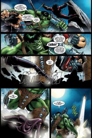 Hulk dans la bande dessinée 