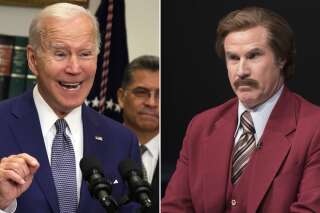 Joe Biden comparé à Ron Burgundy après une bourde avec son prompteur