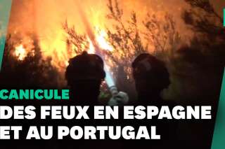 Les feux et la canicule frappent aussi l'Espagne et le Portugal