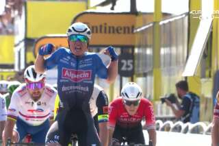 Tour de France: Wout van Aert gagne la 4e étape, Philipsen deuxième