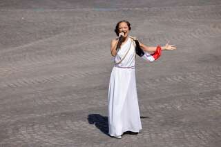 Candice Parise revient sur sa prestation au défilé du 14 juillet