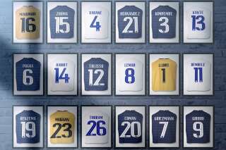 Euro 2021: Les 26 joueurs de l'équipe de France ont leur numéro