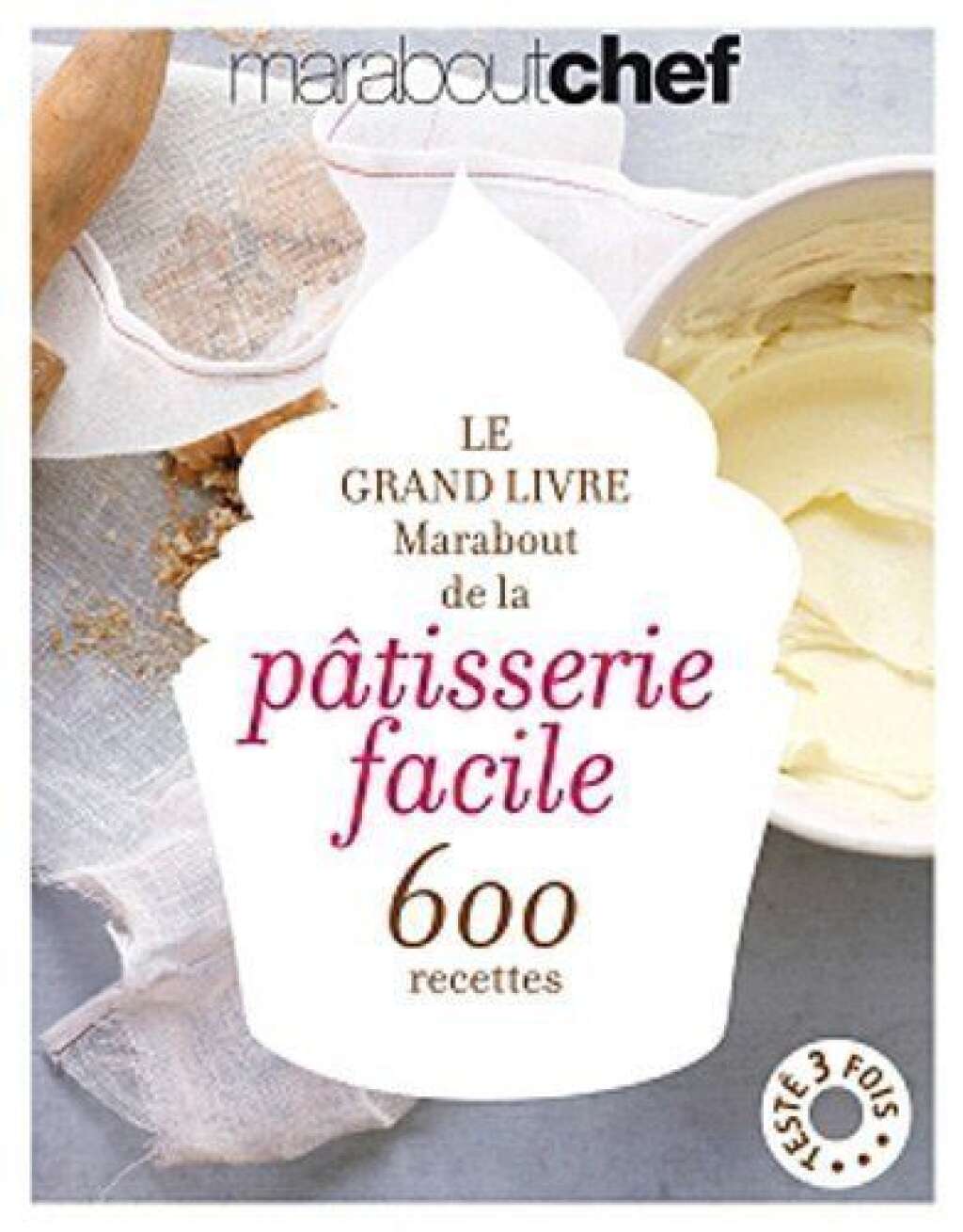 Un livre de pâtisserie facile! - ...où il trouvera certainement la recette pour faire ses pains au chocolat lui-même.  Editions Marabout Environ 20,90 euros