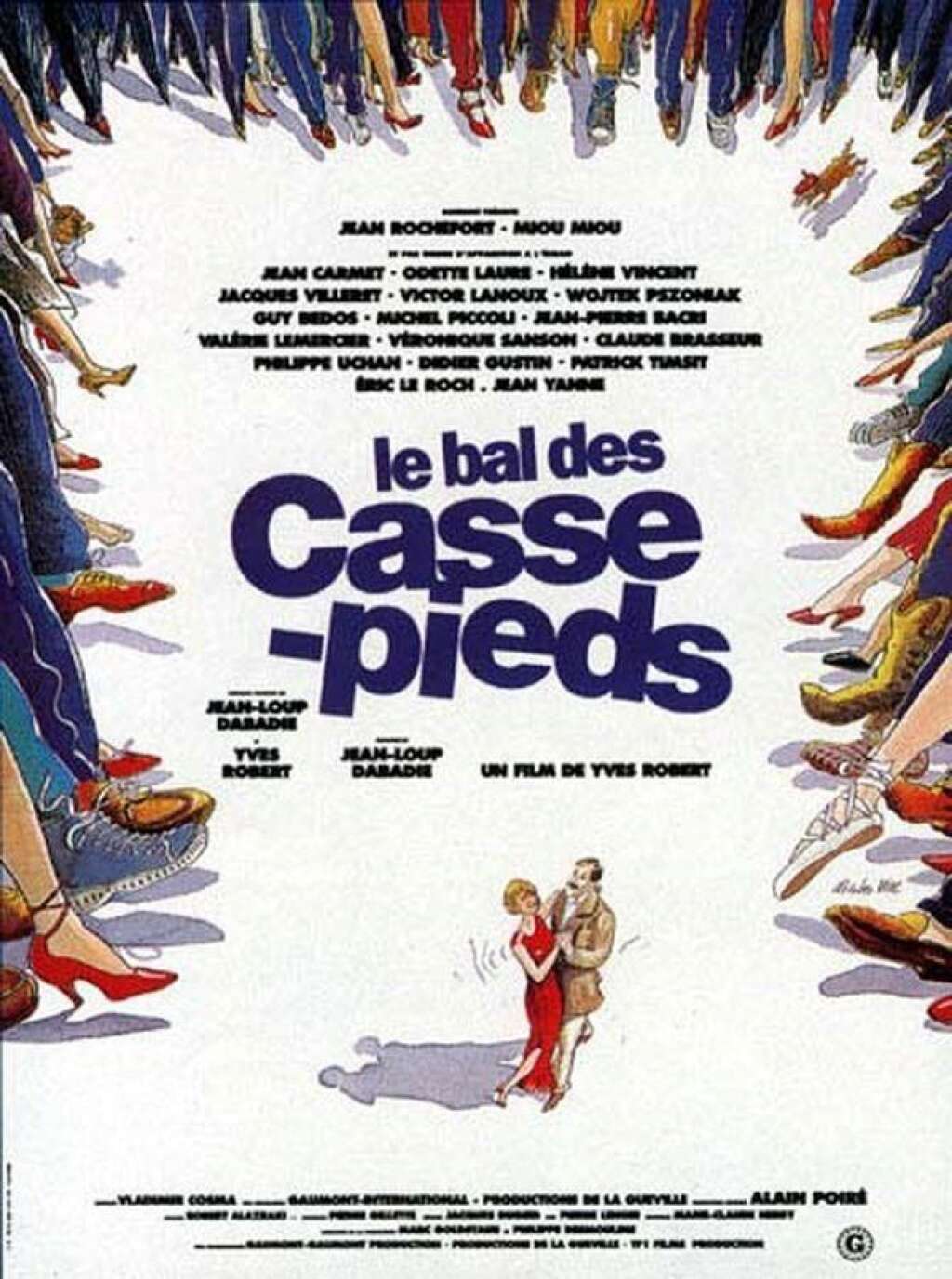 "Le bal des casse-pieds" de Yves Robert (1992) - Jean-Loup Dabadie a également scénarisé "Le bal des casse-pieds" de Yves Robert.