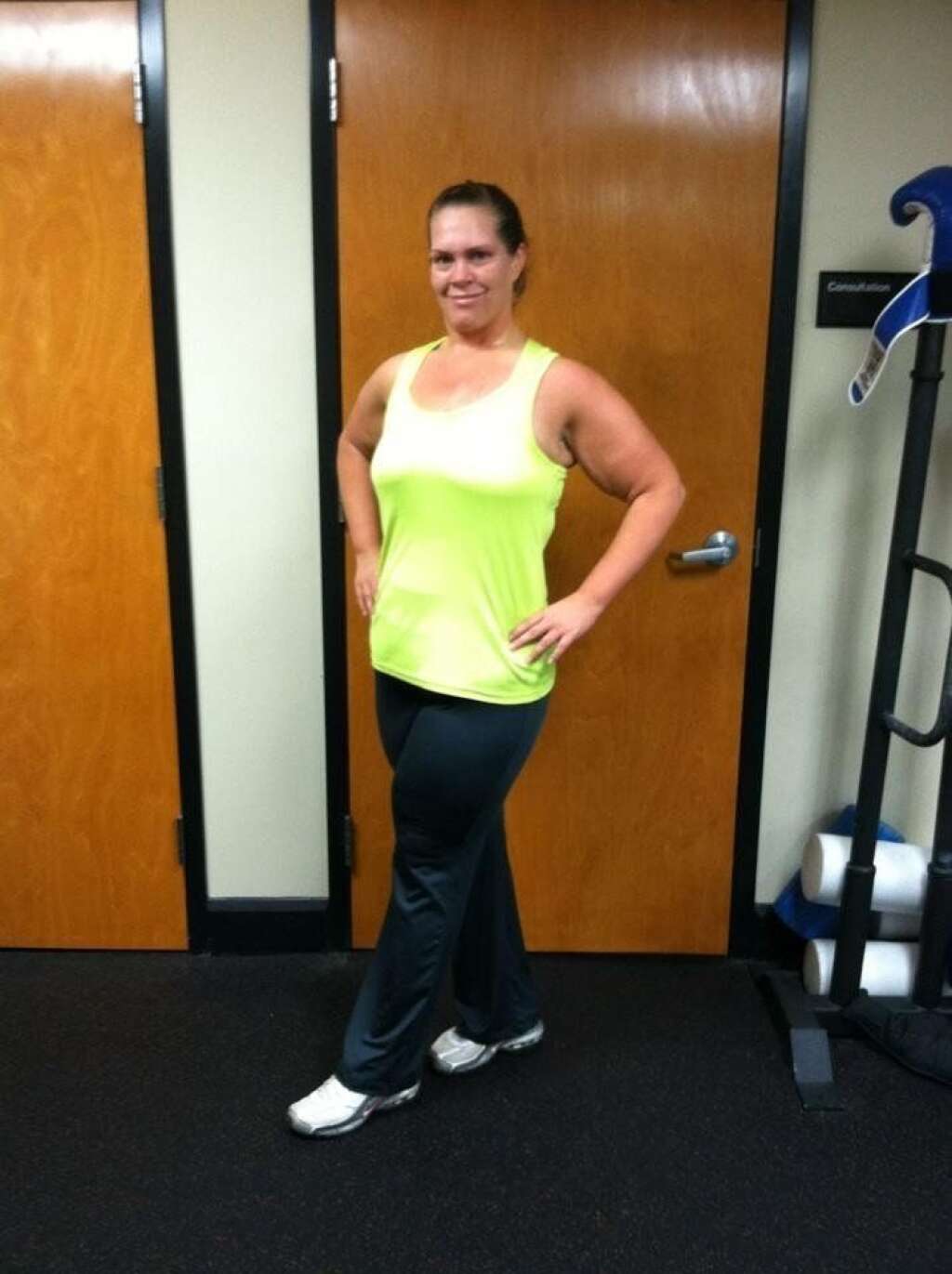 Michelle AFTER - <a href="http://www.huffingtonpost.com/2012/12/18/i-lost-weight-michelle-howard_n_2325046.html">Read Michelle's story here.</a>