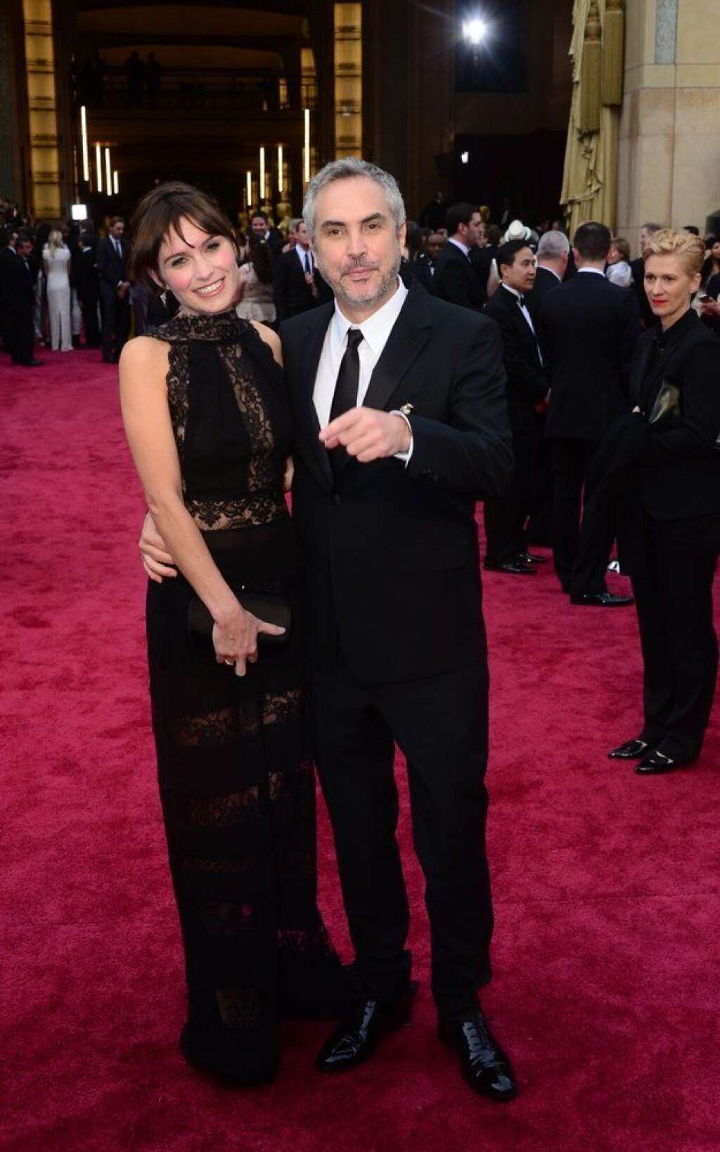 Alfonso Cuarón et Sheherazade Goldsmith -