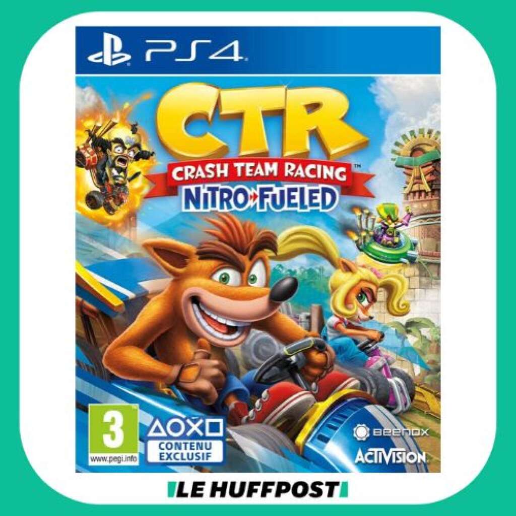Crash Team Racing - LE HUFFPOST