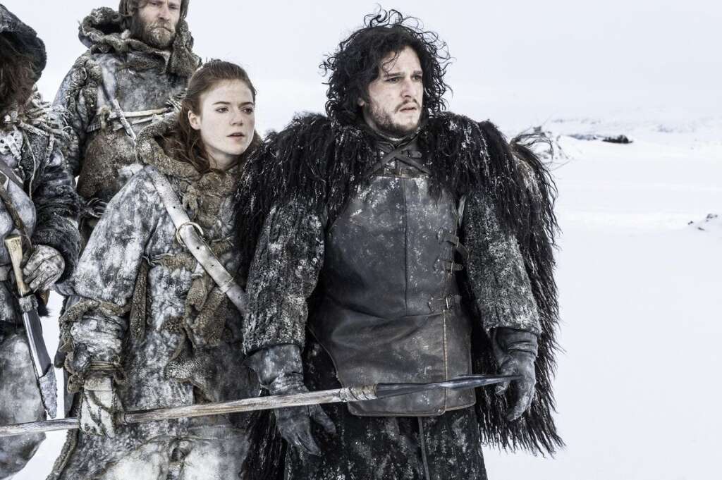 'Game Of Thrones' Season 3, Episode 1 - Rose Leslie as Ygritte, Kit Harington as Jon Snow