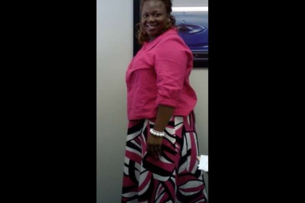 Angie BEFORE - <a href="http://www.huffingtonpost.com/2012/09/18/i-lost-weight-angie-thomas_n_1893714.html" target="_hplink">Read Angie's story here.</a>