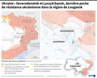 Situation dans le Donbass le 20 avril 2022.