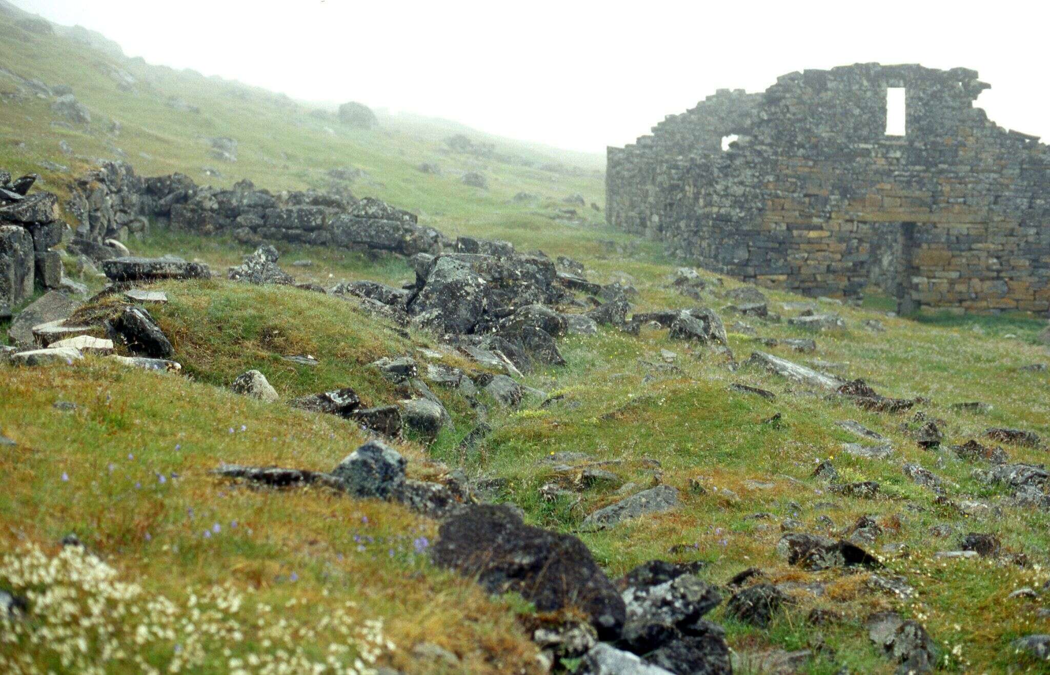 À l'image des célèbres ruines de l'église de Hvalsey, près de la pointe sud du Groenland, l'état dans lequel les bâtiments Vikings ont été retrouvés sur l'île n'évoquent pas une fin dramatique des colonies.