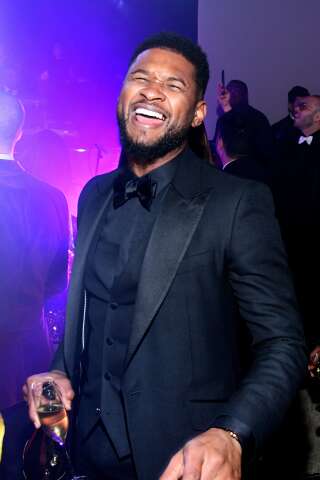 LOS ANGELES, CALIFORNIA - DECEMBER 14: Usher attends Sean Combs 50th Birthday Bash presented by Ciroc Vodka on December 14, 2019 in Los Angeles, California. (Photo by Kevin Mazur/Getty Images for Sean Combs)