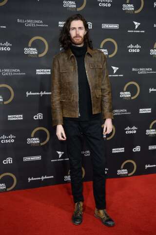 LONDON, ENGLAND - DECEMBER 13:    Hozier attends the Global Citizen Prize at Royal Albert Hall on December 13, 2019 in London, England. (Photo by David M. Benett/Dave Benett/Getty Images)