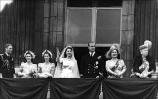 Après le mariage d'Elizabeth II et du prince Philip, le 20 novembre 1947