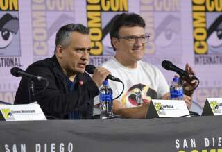 Joe Russo (à gauche) et  Anthony Russo au Comic-Con de San Diego le 19 juillet 2019.