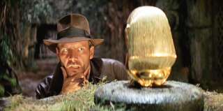 Harrison Ford dans le rôle d'Indiana Jones, dans le film de 1981 