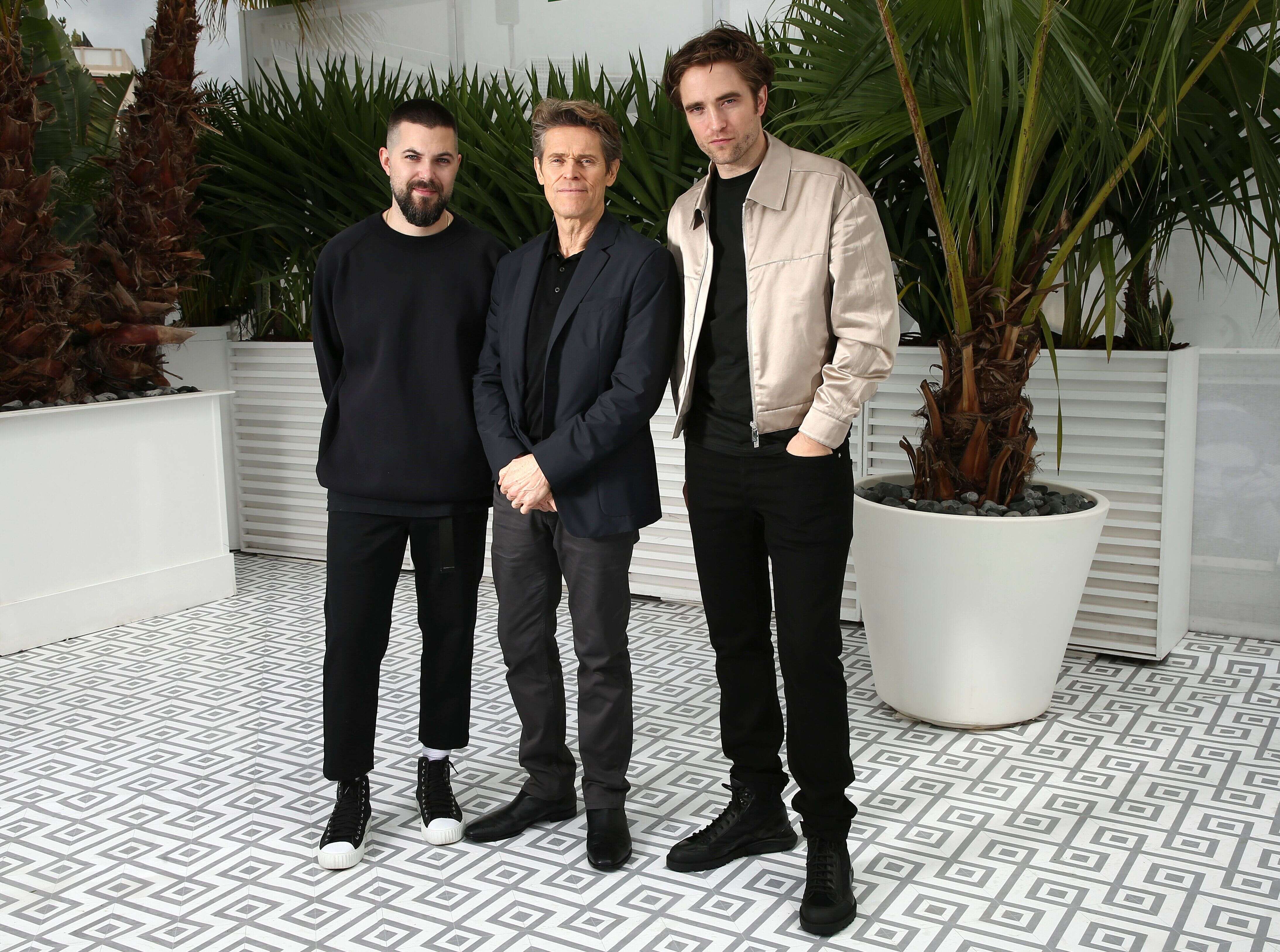Robert Eggers, Willem Dafoe et Robert Pattinson au Festival de Cannes le 19 mai dernier.