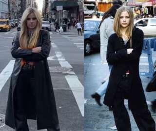 Avril Lavigne recrée la pochette de son premier album, 20 ans après sa sortie.