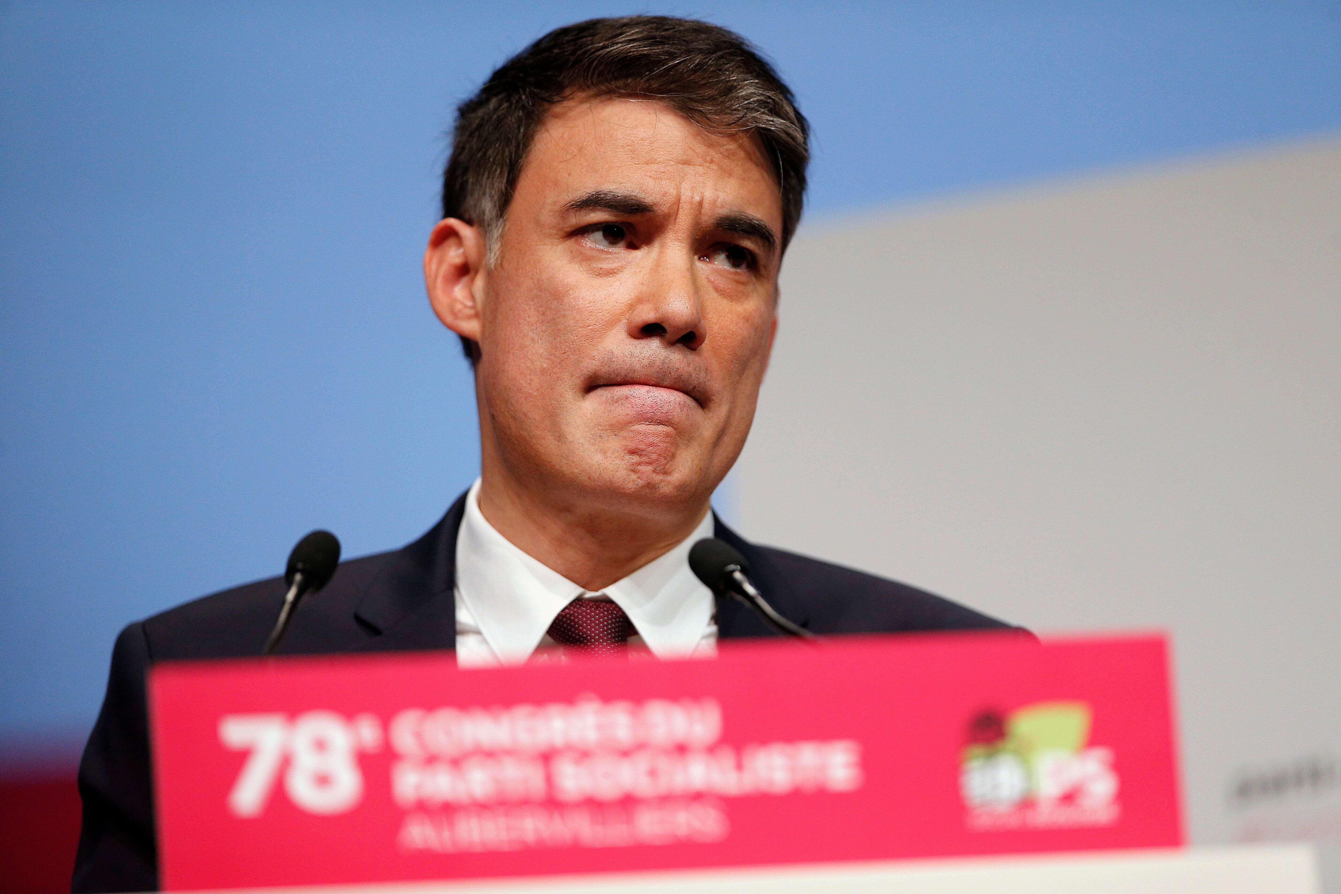 Olivier Faure, lors du 78e Congrès du parti en novembre 2018.