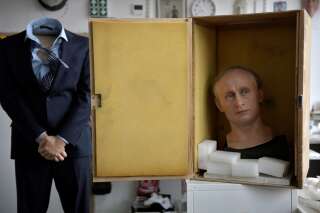 La statue de cire de Vladimir Poutine a été placée dans la remise du musée jusqu'à nouvel ordre
