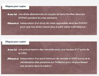 Une capture d'écran du site sanslui.fr.
