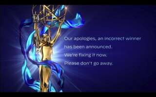 Lors des Emmy Awards 2020, la cérémonie de remise de prix célébrant les réussites de la télévision américaine qui se déroule virtuellement cette année en raison du covid, une erreur a été faite au moment d'annoncer un lauréat.