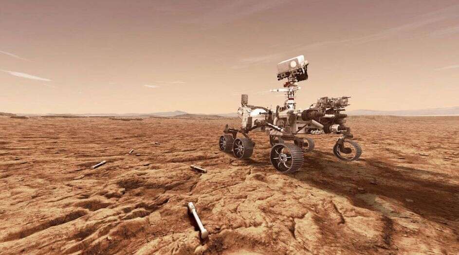 Le rover Perseverance doit déposer des échantillons de roches et de sol dans des tubes scellés à la surface de la planète pour un futur retour vers la Terre. (image d'illustration)