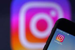 An Instagram logo is shown on an iPhone screen, Friday, Feb. 5, 2021, in Derry, N.H. (AP Photo/Charles Krupa)