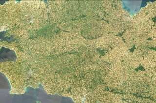 Ces photos satellites montrent l'ampleur de la sécheresse en France