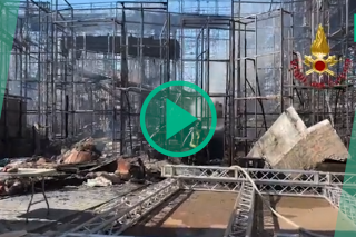 À Rome, les studios de cinéma Cinecittà détruits en partie par le feu
