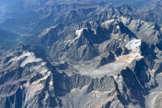 Cette photo du joyau des Alpes montre l’impact de l’été caniculaire