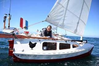 Ce Français a achevé un tour du monde de 3 ans avec un bateau construit de ses mains