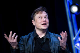 (FILES) In this file photo taken on April 11, 2022, Elon Musk, founder of SpaceX, speaks during the Satellite 2020 at the Washington Convention Center in Washington, DC. - Elon Musk pulled the plug on his deal to buy Twitter on July 8, 2022, accusing the company of 