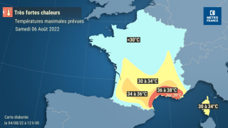 Alors que la vague de chaleur se dissipe en France ce samedi 6 août, deux départements demeurent en vigilance orange canicule : le Vaucluse et le Gard.
