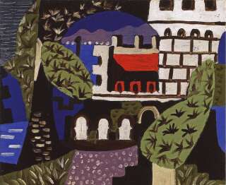 Pablo Picasso - Paysage de Juan Les Pins, 1924 (huile sur toile)