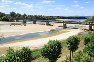Le niveau et le débit de la Loire inquiètent avec la sécheresse