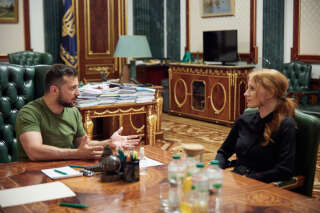 Après Ben Stiller et Angelina Jolie, Jessica Chastain s’est rendue en Ukraine
