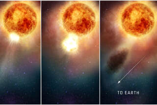 Cette méga-éruption explique pourquoi cette grosse étoile était moins visible depuis la Terre