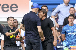 Chelsea-Tottenham : vive altercation entre Thomas Tuchel et Antonio Conte