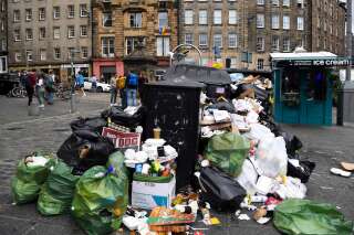 Les habitants d’Édimbourg priés de garder leurs poubelles après 5 jours de grève des éboueurs