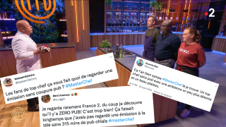 « MasterChef » sur France 2 a surpris les fans de « Top Chef », habitués aux coupures publicitaires interminables sur M6.